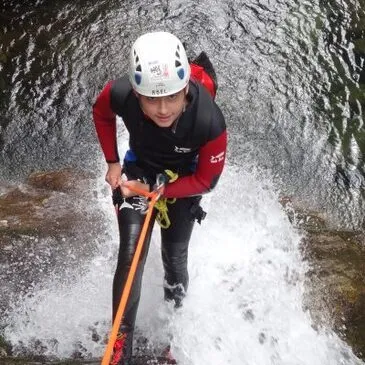 Canyoning en Ardèche près d'Aubenas
