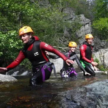 Canyoning en Ardèche près d'Aubenas