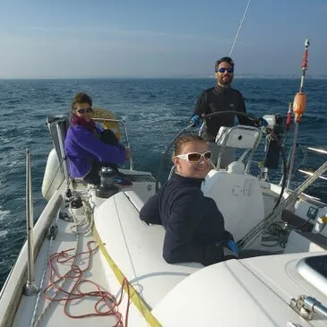 Stage de Navigation Voile Hauturière à la Trinité-sur-Mer