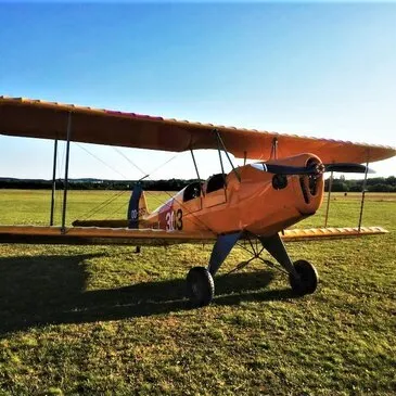 Baptême en ULM Biplan à Epinal