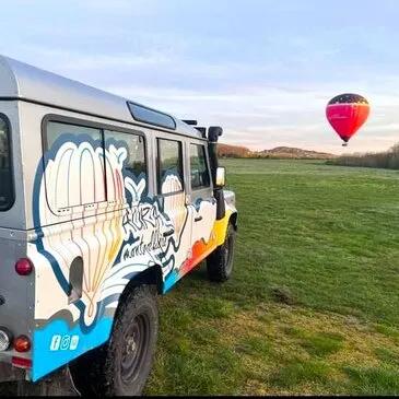 Survol de la Dombes en Montgolfière