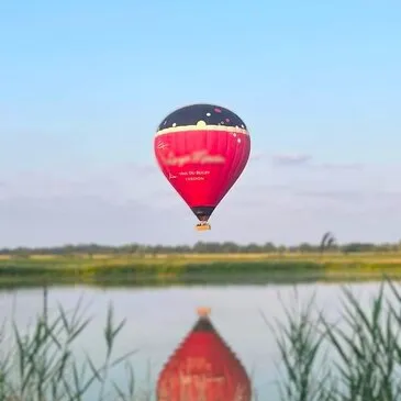 Survol de la Dombes en Montgolfière