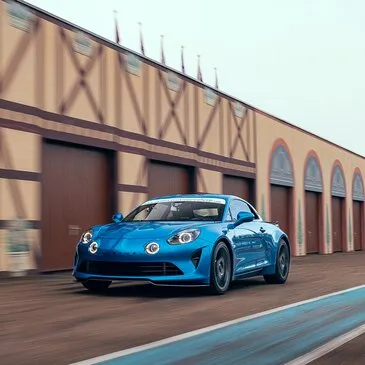 Baptême en Alpine A110S - Circuit de l'Anneau du Rhin