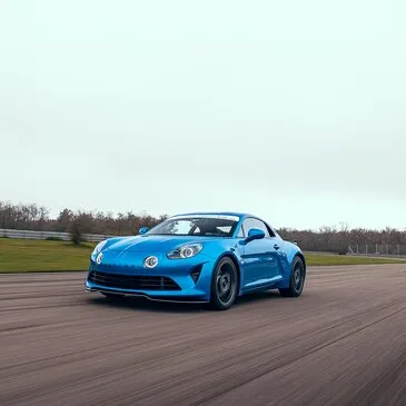 Baptême en Alpine A110S - Circuit de l'Anneau du Rhin