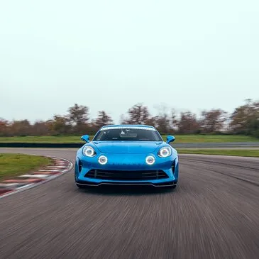 Baptême en Alpine A110S - Circuit de l'Anneau du Rhin