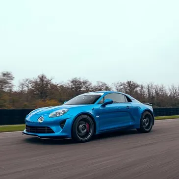Baptême en Alpine A110S - Circuit de l'Anneau du Rhin