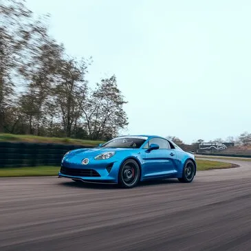 Baptême en Alpine A110S - Circuit de l'Anneau du Rhin