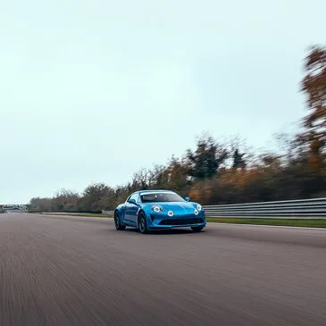 Baptême en Alpine A110S - Circuit de l'Anneau du Rhin