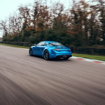 Baptême en Alpine A110S - Circuit de l'Anneau du Rhin