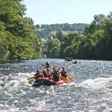 Rafting sur le Gave d'Ossau près de Pau