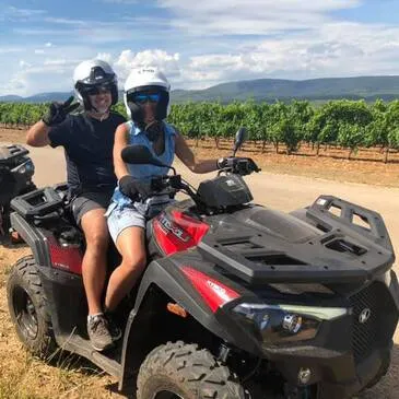 Randonnée Quad près de Draguignan