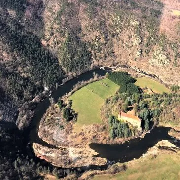 Baptême en Hélicoptère ULM près du Puy-en-Velay
