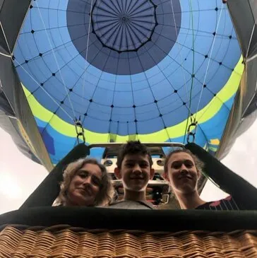 Vol en Montgolfière - Survol des Volcans d'Auvergne