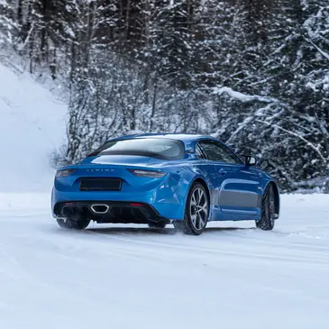 Pilotage sur Glace en Alpine A110 - Circuit d'Abondance