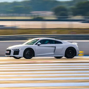 Pilotage Audi R8 V10 - Circuit de Mireval