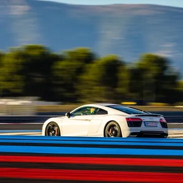 Pilotage Audi R8 V10 - Circuit de Mireval