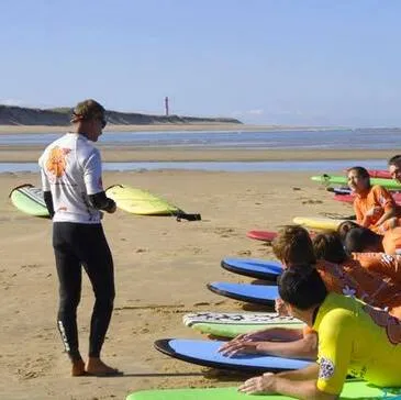 Initiation au Surf à La Palmyre près de Royan