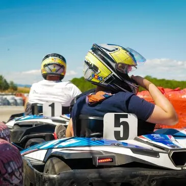 Session de Karting en Ardèche
