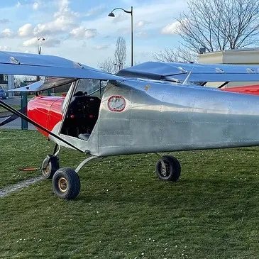 Baptême en ULM Multiaxe à Bourges - Survol du Berry