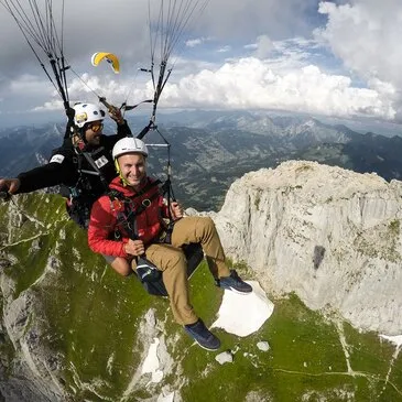 Baptême en Parapente à Talloires - Survol du Lac d'Annecy