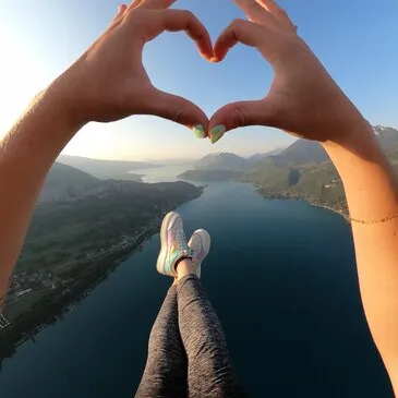 Baptême en Parapente à Talloires - Survol du Lac d'Annecy
