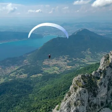 Baptême en Parapente à Talloires - Survol du Lac d'Annecy