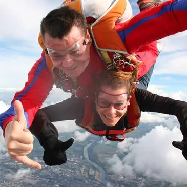 Saut en Parachute Tandem à Dieppe