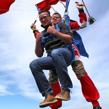 Saut en Parachute Tandem à Dieppe