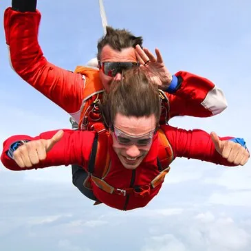 Saut en Parachute Tandem à Dieppe