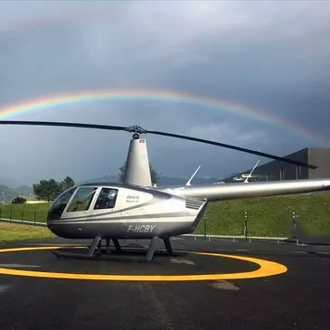 Initiation au Pilotage d'Hélicoptère près d'Annecy