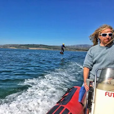 Initiation au Kitefoil à Leucate