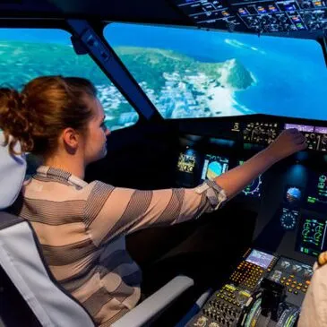 Simulateur de Vol en Avion de Ligne à Pau