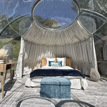 Nuit en bulle près de Vienne