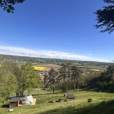 Nuit en bulle près de Vienne