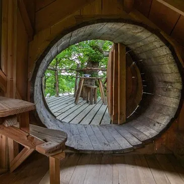 Cabane dans les Arbres à Vittel