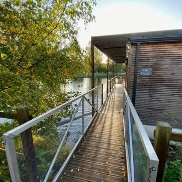 Nuit en Cabane sur l'eau en Baie de Somme