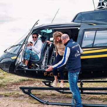 Baptême en Hélicoptère à Lorient - Ile de Groix