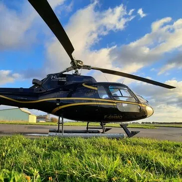 Baptême en Hélicoptère à Lorient - Ile de Groix