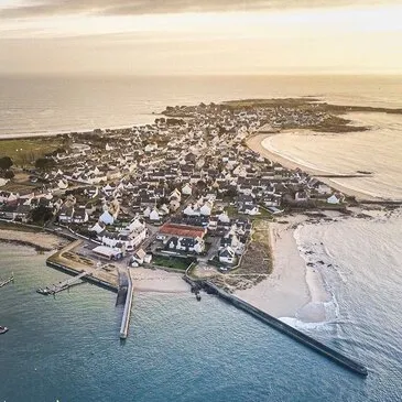 Baptême en Hélicoptère à Lorient - Ile de Groix