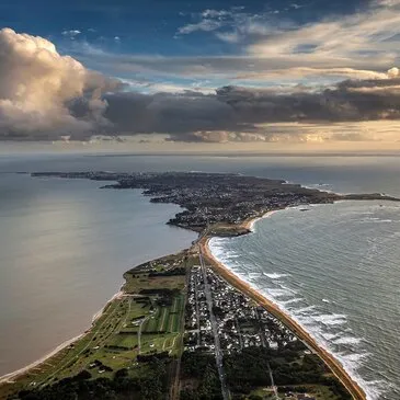 Baptême en Hélicoptère à Lorient - Ile de Groix