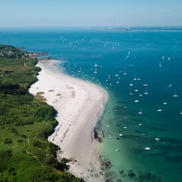 Baptême en Hélicoptère à Lorient - Ile de Groix