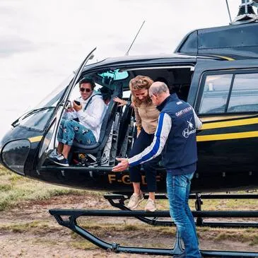 Baptême en Hélicoptère à Dinan - Baie du Mont-Saint-Michel