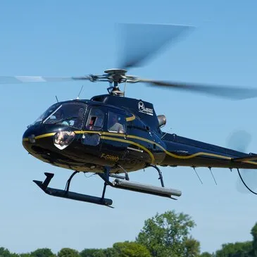Baptême en Hélicoptère à Dinan - Baie du Mont-Saint-Michel