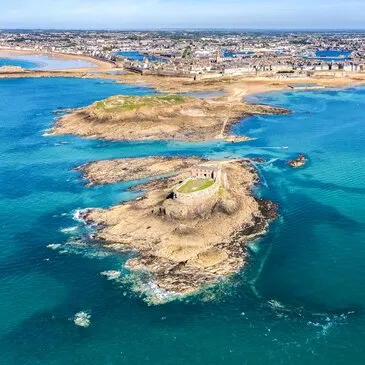 Baptême en Hélicoptère à Dinan - Baie du Mont-Saint-Michel