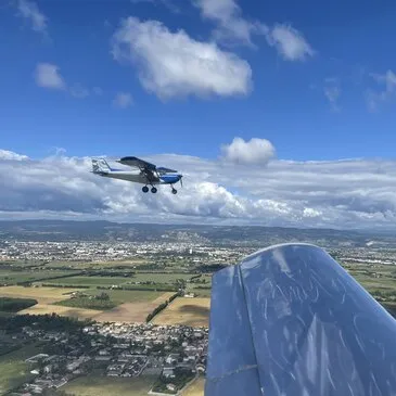 Baptême de l'air en ULM Multiaxe à Valence