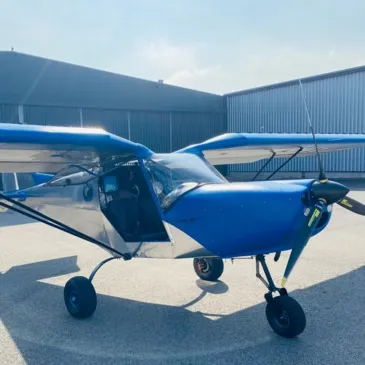 Baptême de l'air en ULM Multiaxe à Valence