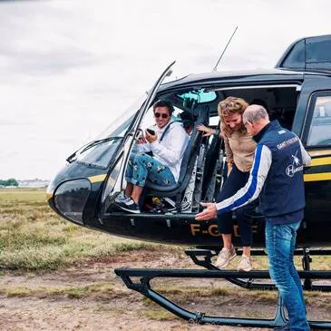 Baptême en Hélicoptère à Saint Nazaire