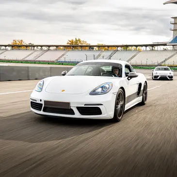 Pilotage Porsche 718 Cayman - Circuit de Chambley