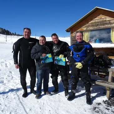 Baptême de Plongée sous Glace à La Quillane