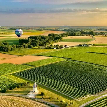 Vol en Montgolfière près de Bordeaux
